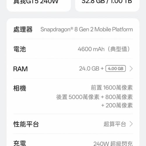 Realme GT5