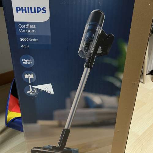 飛利浦 PHILIPS 2合1無線拖地吸塵機 XC3133/61