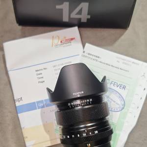 Fujifilm 14/2.8 R 14MM 14 行貨 有單證 已過保 有盒
