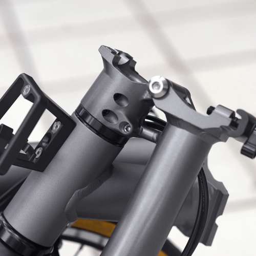 2025 最新款超輕版 ACEOFFIX C5 5速 啞黑色碳前叉鋁合金折叠車 送前後蛙燈叮叮