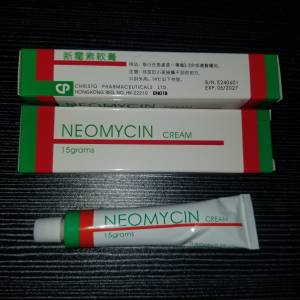 ***1支$100, 2支$180  Neomycin Cream 15g 新霉素軟膏  到期日: 2027年5月 Expire ...