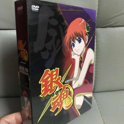 全新未拆 , DVD 銀魂BOX 03 EPISODE 34-49 ,中文繁體字幕