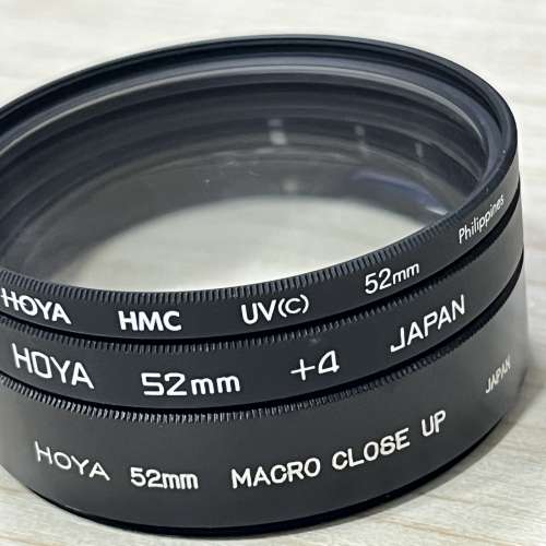 HOYA close up lens and UV lens