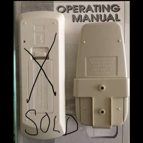 Mcquay 冷氣機遙控器