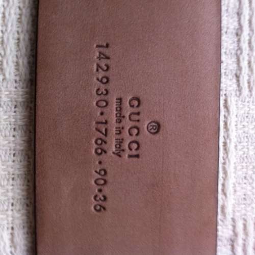 100% New 全新 - Gucci belt 腰帶