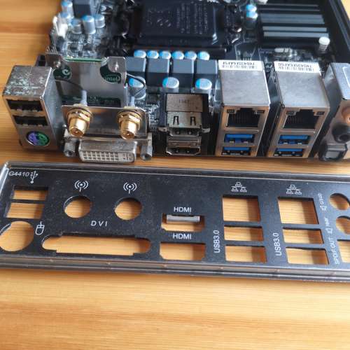 (Z97 ITX) GIGABYTE Z97N WIFI連背板 (運作正常支援M.2  BIOS已更新)