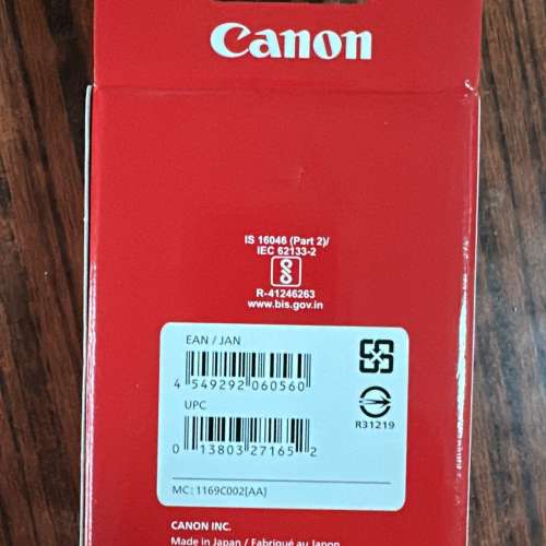 (全新) Canon LP-E19 電池