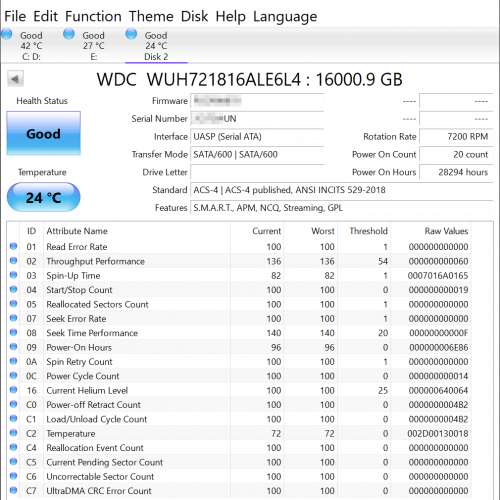 WD Ultrastar DC HC550 16TB
