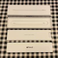 Apple Pencil 2 行貨 100%全新 只開盒檢查和試筆 Apple專門店購入$999 全套有盒齊說...