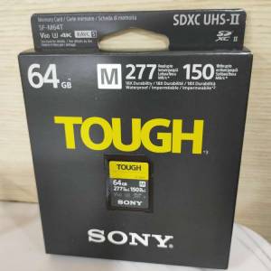 特價Sony SF-M Series Tough UHS-II SDXC 記憶卡 64GB SF-M64T
