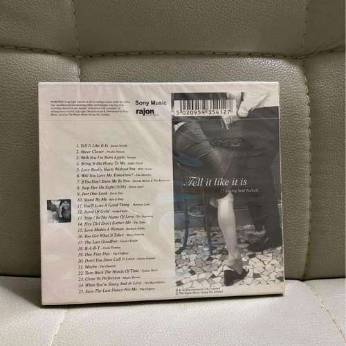 ( CD ) Tell it like it is ( 全新未拆 ) sony music