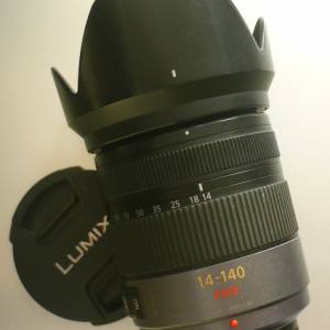 Lumix  AF 14-140mm  f4-5.8 M4/3