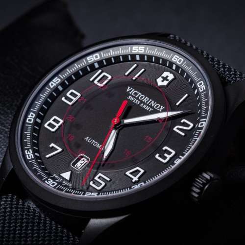 Victorinox men's watch Airboss black edition 241720