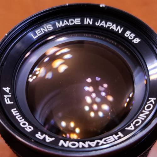 Konica Hexanon AR 50mm f1.4 手動鏡 AR Mount
