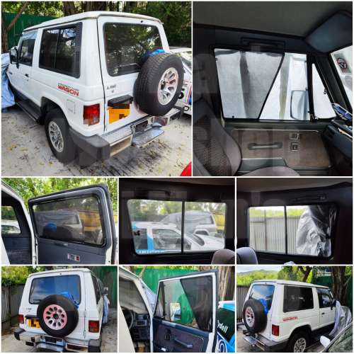 PAJERO 全車磁石濾光窗網太陽擋