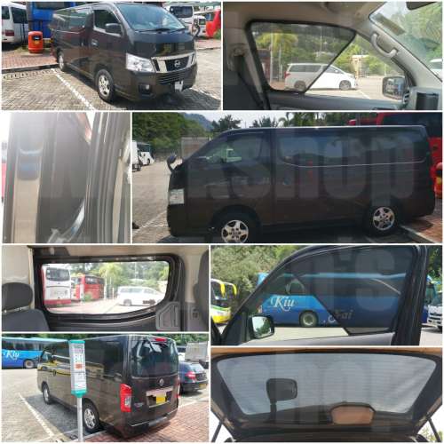 E25 NV350 URVAN 全車磁石濾光窗網太陽擋