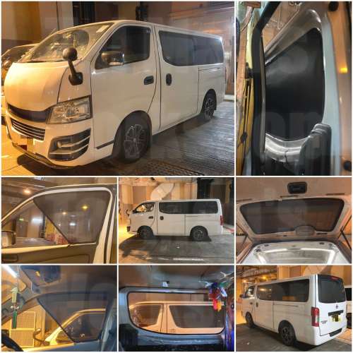 E25 NV350 URVAN 全車磁石濾光窗網太陽擋