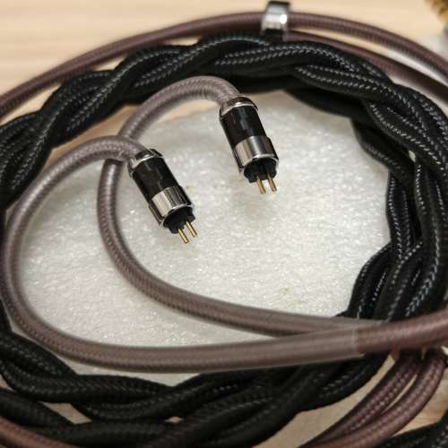 28 Mart 液態氮單晶銀+油浸銀銅合金 耳機升級線