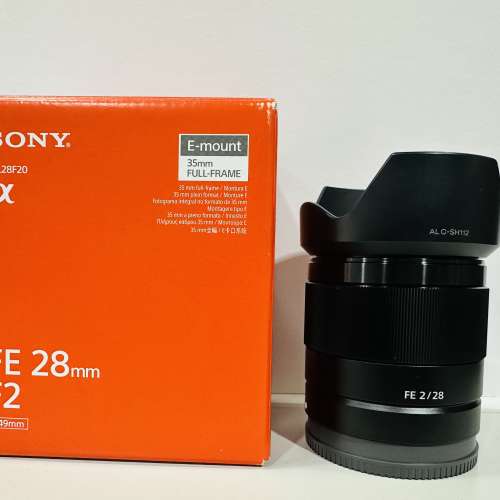 98%新 SONY SEL 28mm f/2 FE