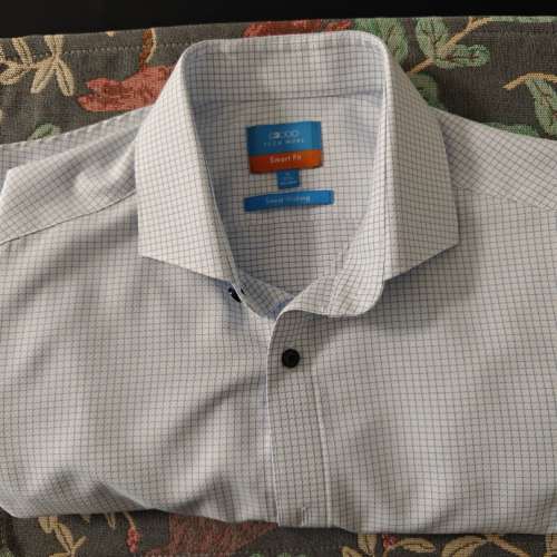 全新 G2000 卹衫 恤衫 15吋領 shirt 15" collar smart fit tech work 165/88A