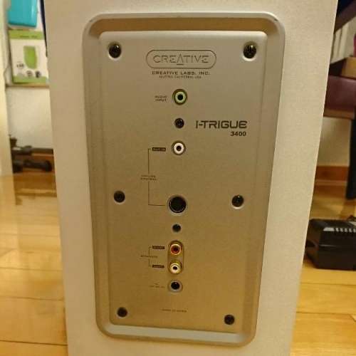 Creative I-Trigue 3400 2.1 stereo computer 聲道 speaker Speakers 立體聲 電腦...