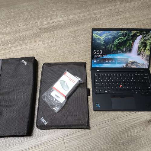 Lenovo x1 carbon i7-1355u 64g ram.2tb ssd.2160x1400.win 11 pro.5g sim