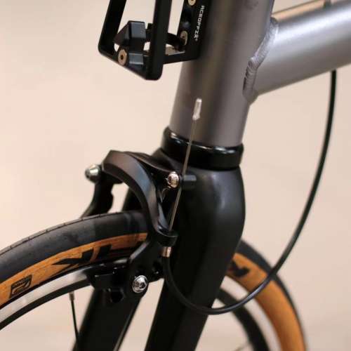 2025 最新款超輕版 ACEOFFIX C5 5速 碳前叉鋁合金折叠車 送前後蛙燈叮叮