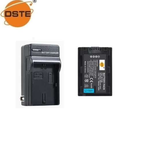 DSTE NP-FV50 Lithium-Ion Battery Pack With Single-Bay Travel Battery Charger