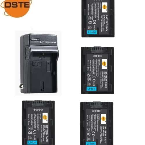 DSTE NP-FV50 Lithium-Ion Battery Pack With Single-Bay Travel Battery Charger