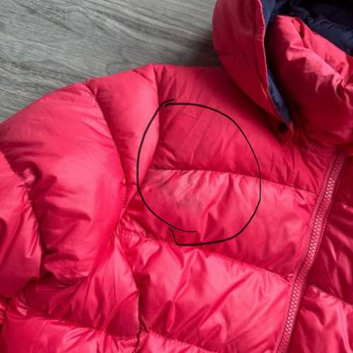 The North Face 羽絨 注意描述