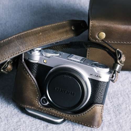 Fujifilm XM5 皮製全機套 最新款 富士 XM5 X-M5 相機袋 CASE BAG 相機套