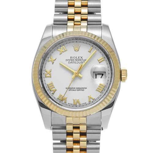 Datejust 36 116233 White Men's Watch