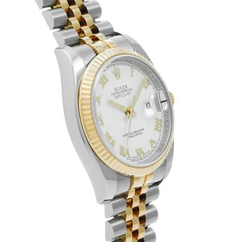 Datejust 36 116233 White Men's Watch