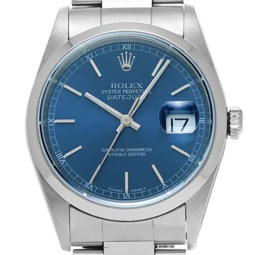 Datejust 16200 Blue Men's Watch