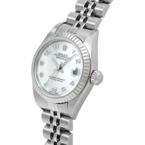 Datejust 16220 White Men's Watch