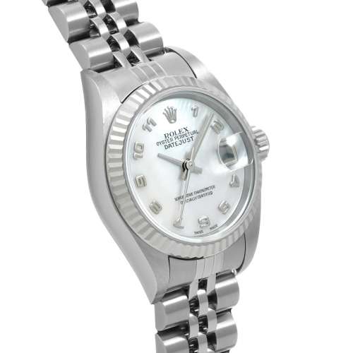 Datejust 16220 White Men's Watch