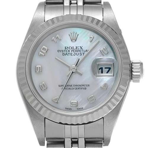 Datejust 16220 White Men's Watch