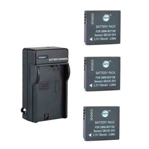 DSTE DMW-BCF10 / DMW-BCF10E Lithium-Ion Battery Pack 代用鋰電池 (3.7V, 750mAh)