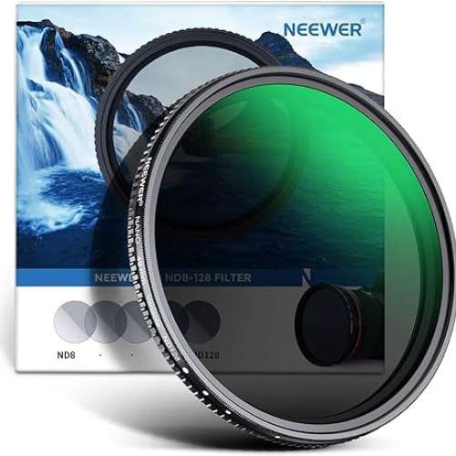 NEEWER SQUARE Lens Hood With ND8-ND128 Variable ND Filter For Fujifilm X100VII