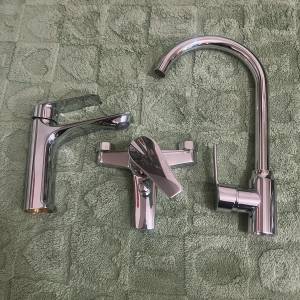 （全家福三件）高級冷熱水龍頭