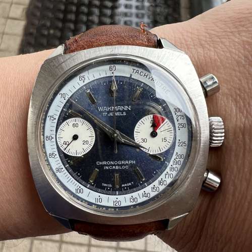 70年代Wakmann計時手錶