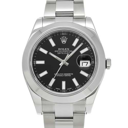 Datejust II 116300 Black Men's Watch