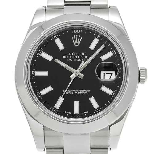 Datejust II 116300 Black Men's Watch