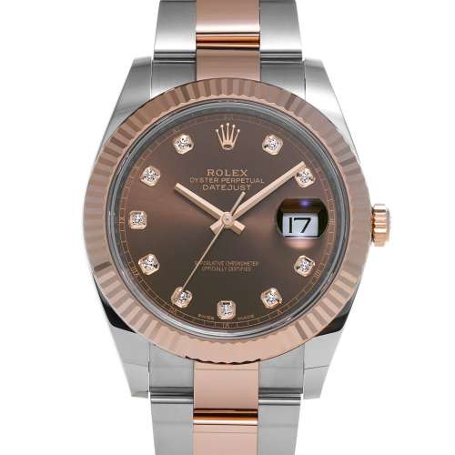 Datejust 41 126331G Chocolate BrownDiamond