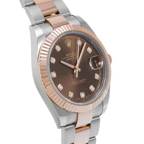 Datejust 41 126331G Chocolate BrownDiamond