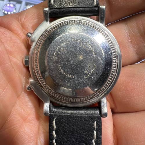 Baume&Mercire(名仕)計時全自動手錶