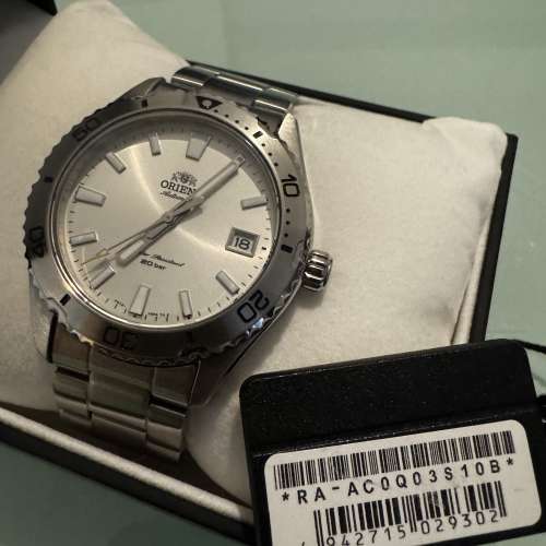 Orient Mako 40 復古潛水錶 機械錶 白面 RA-AC0Q03S10B