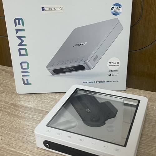 Fiio DM13 白色天窗透明版 CD player/ripper