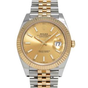 Datejust 41 126333 Champagne men's watch