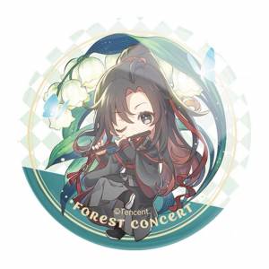 魔道祖師動畫周邊森林音樂會系列 襟章 正版授權 魏無羨 58mm